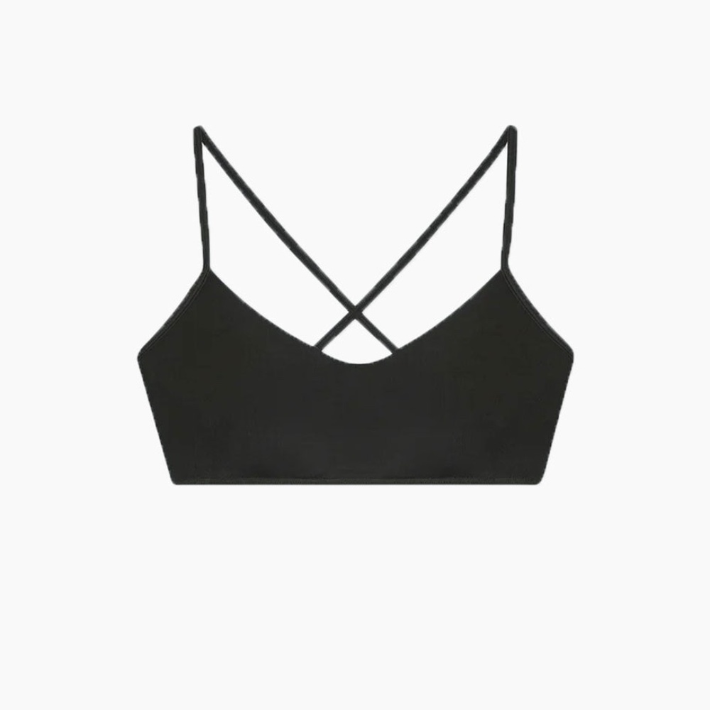 The Maternity Ribbed Voyager Bikini Top - Sea Urchin